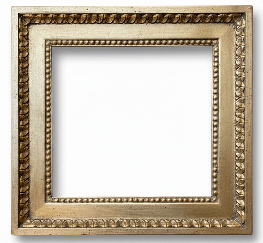 Coprée GM Sculpté louis XVI rai de coeurs et perles