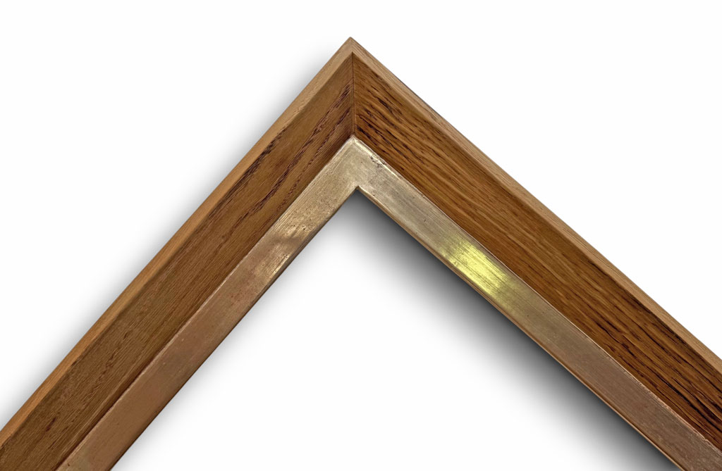 Alcyon Chêne plat or blanc