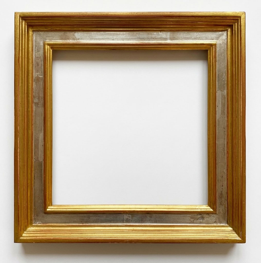 Epicure L: 50 mm / H: 30 mm  Or fin plat or blanc dos jaune