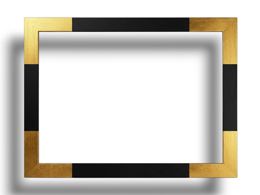 Plat 20 Noir angles or fin