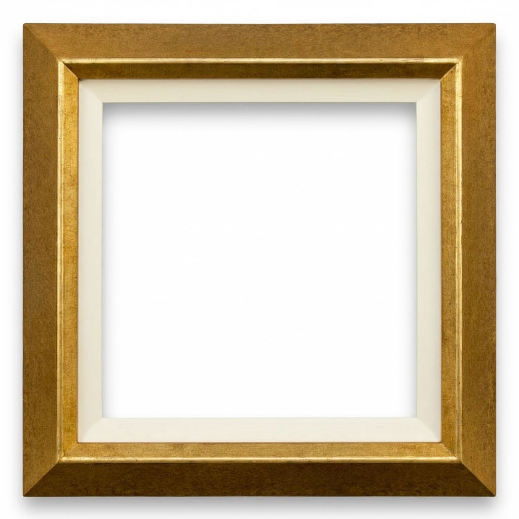 Ana 70 L : 70 mm / H : 38 mm Or gorge ivoire